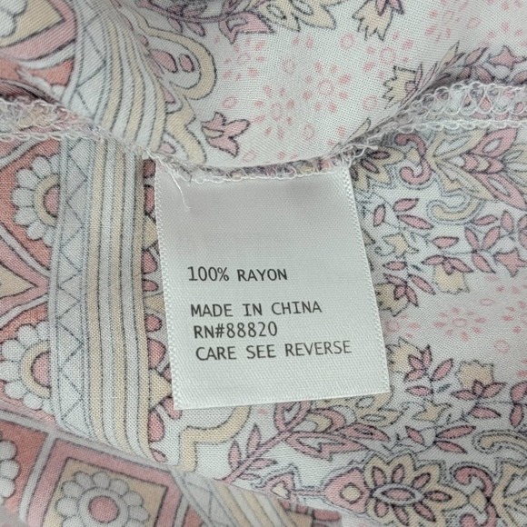 Cynthia Rowley Floral Button Up Blouse - Picture 11 of 12